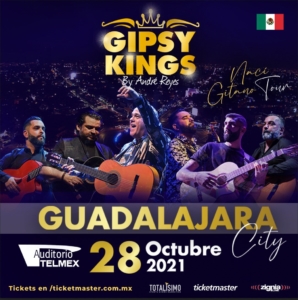 Cartel Gipsy Kings Guadalajara