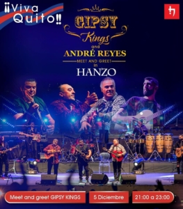 Cartel Gipsy Kings Quito
