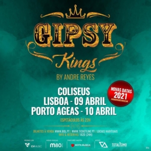 Cartel Gipsy Kings Portugal