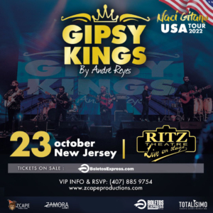 Cartel Gipsy Kings New Jersey