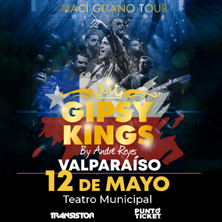 Cartel Gipsy Kings Valparaiso